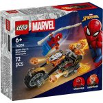 LEGO® Super Heroes 76335 Spider-Man vs. Ghost Rider na motorce – Zboží Živě