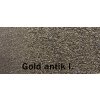 Barvy na kov Schmiedeeisen lack patinovací barva 100ml Gold antik I.