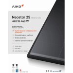 AIKO Fotovoltaický panel 450Wp A450-MAH54Mb celočerný – Sleviste.cz