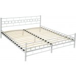 tectake 401721 včetně lamelových roštů bílá – Zboží Mobilmania