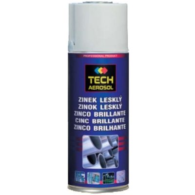 TECH spray zinek lesklý (zinkový sprej) 400ml – Hledejceny.cz