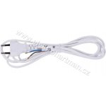 Emos Flexo šňůra PVC 2× 0,5mm2, 2m, bílá S12252 – Zboží Živě