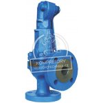 Herose Pojistný ventil přírubový 6121 - DN40 - 0,2-16 bar, Pojistný tlak 4,0 bar – Sleviste.cz