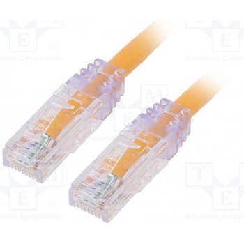 Panduit UTPSP2MORY Patch, TX6™ PLUS,U/UTP, 6, lank, Cu, LSZH, 2m, oranžový