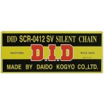 D.I.D Řetěz SCR0412SV 120 – Zboží Mobilmania