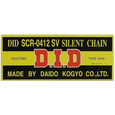 D.I.D Řetěz SCR0412SV 120 – Zboží Mobilmania