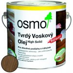 Osmo 3075 Tvrdý voskový olej barevný 0,75 l Černý – Sleviste.cz