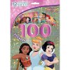 Omalovánka 100 samolepek s omalovánkovými listy Disney Princezny