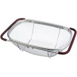 BERLINGERHAUS Cedník s výsuvnými rukojeťmi na dřez nerez Leonardo Collection BH-8824 – Hledejceny.cz