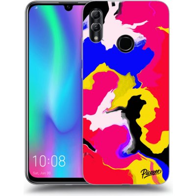 Picasee silikonové Honor 10 Lite - Watercolor černé – Zboží Mobilmania