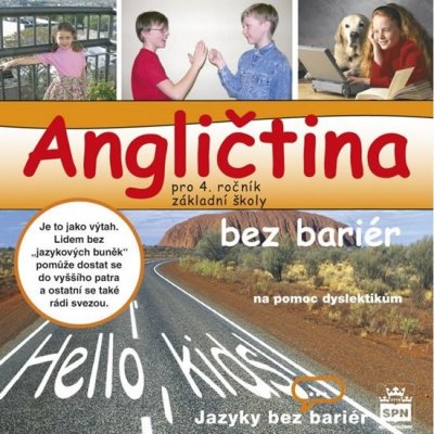 Angličtina bez bariér pro 4.ročník základní školy - CD-ROM pro dyslektiky