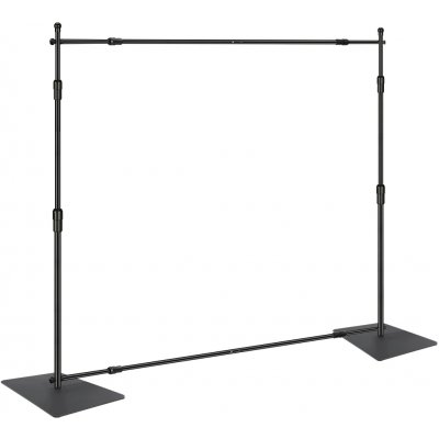 VEVOR Stojan na fotografické pozadí 304,8x304,8CM Nastavitelný Profesionální – Zboží Mobilmania