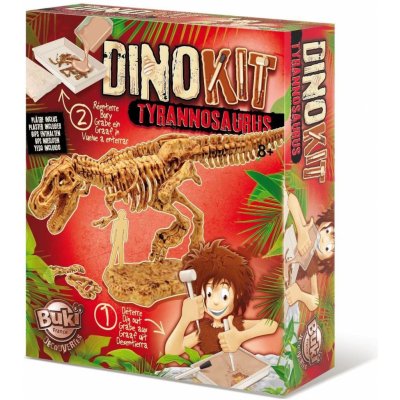 Buki France DinoKIT vykopávka a kostra T Rex