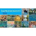 Impresionisté, stolní, 28 x 15 cm 2026 – Zboží Dáma