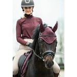 HKM Čabraka Daphne polyester vínově červená – Zboží Mobilmania