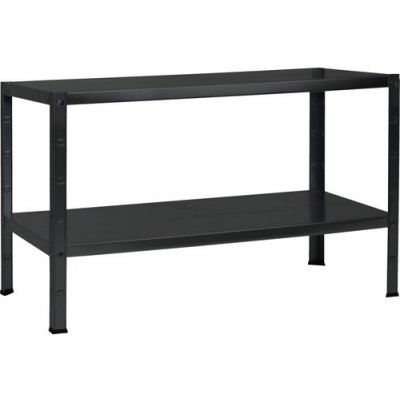 Schulte Regál R4110-02-16 430 x 1000 x 350 mm 2 police černý – Zboží Dáma