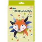 Avenir 3D dekorace na zeď Liška – Hledejceny.cz