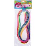 Zaplétací provázky bužírky třpytivé glitter 105cm 35ks – Zboží Dáma
