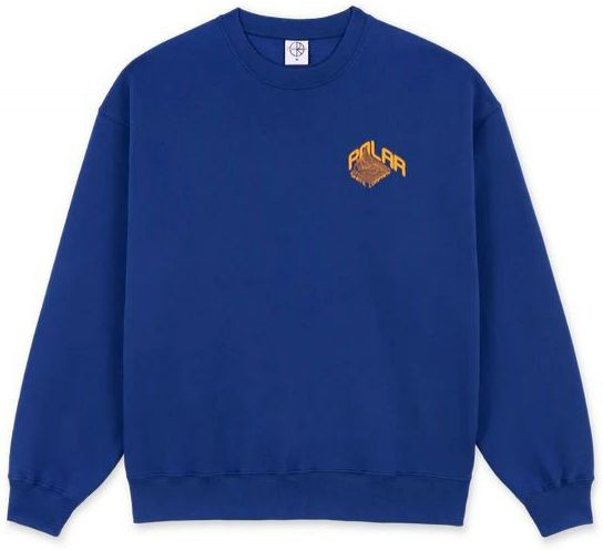 Polar Skate Dave Crewneck Graph egyptian blue