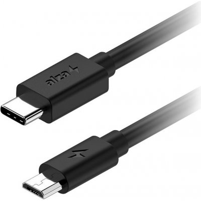 AlzaPower APW-CBTCMU01 Core USB-C (M) 2.0 to Micro USB (M) 2A, 0,5m, černý