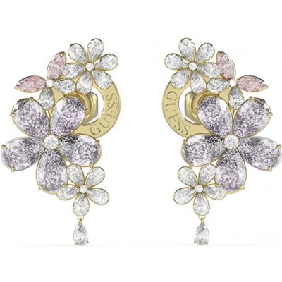 Guess Nádherné pozlacené náušnice květiny Lily JUBE05101JWYGMCT/U – Hledejceny.cz