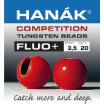 Hanák Tungstenové kuličky Competition FLUO+ červená 3,0mm 20ks – Hledejceny.cz