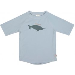 LÄSSIG tričko SHORT SLEEVE RASHGUARD Whale Light Blue