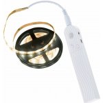 KIK LED pásek s detektorem pohybu napájený baterií USB 2M teplá bílá – Zboží Mobilmania