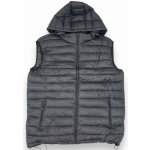 Emt pánská zateplená prošívaná nadměrná vesta černá – Sleviste.cz