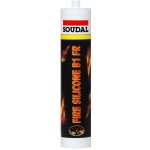 Soudal Fire silicone B1 FR 310 g šedá