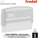 Trodat 4916 [ 70 x 10 mm pouze gumový štoček – Zboží Živě