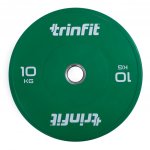 TRINFIT Olympijský kotouč Bumper Plate Training 10 kg 50 mm – Hledejceny.cz