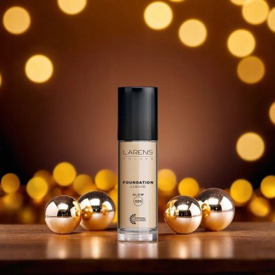 Larens Colour Liquid Foundation Glow 02 pečující rozjasňující make-up 30 ml – Sleviste.cz
