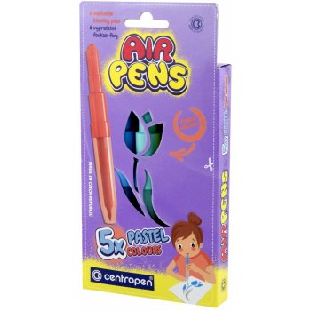 Centropen Air Pens Pastel 1500 5 ks