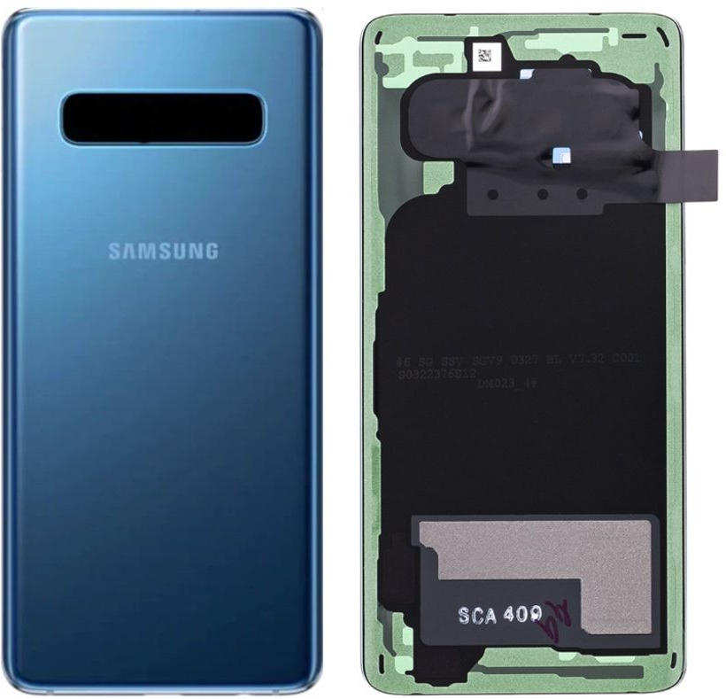 Kryt Samsung G973 Galaxy S10 zadní modrý