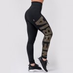 Nebbia dámské legíny Gold Print 827 Black – Zboží Mobilmania