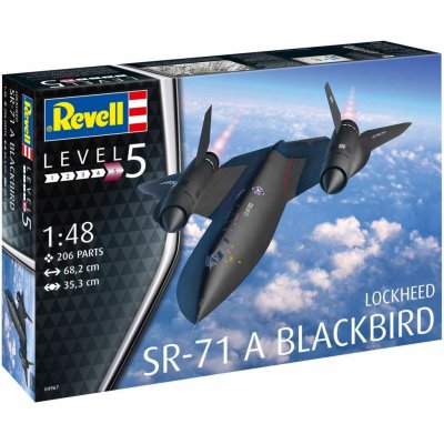 Revell Lockheed SR-71 A Blackbird 1:48 – Zboží Dáma