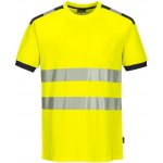 Portwest PW3 T1811 Tričko HiVis krátký rukáv reflexní žlutá/šedá L – HobbyKompas.cz