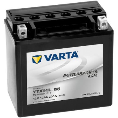 Varta YTX14L-BS – Zboží Mobilmania