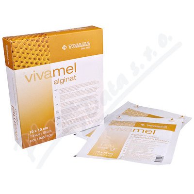 Vivamel Alginate 10 x 10 cm 10 ks 19703 – Hledejceny.cz
