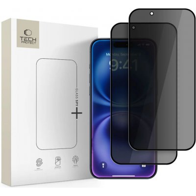 Tech-Protect GLASS SPY+ 2-Balení iPhone 17 AIR ochrana SOUKROMÍ 5906302319312 – Zboží Živě