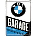 Postershop Plechová pohlednice - BMW Garage – Zboží Dáma