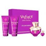 Versace Pour Femme Dylan Purple dámská sada EDP 100 ml + EDP 5 ml + sprchový gel 100 ml + tělové mléko 100 ml – Hledejceny.cz