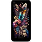 Pouzdro Mobiwear Glossy Huawei Y7 2019 - G011G Kytice s pírkem