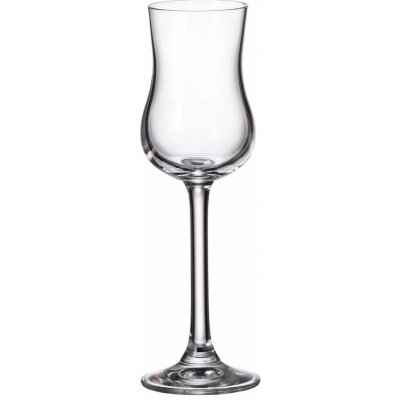 Crystalite Bohemia Sklenice Grappa Gastro na destiláty likér rum 6 x 85 ml – Zboží Mobilmania