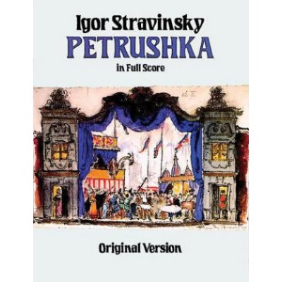 Petrushka in Full Score: Original Version Stravinsky IgorPaperback