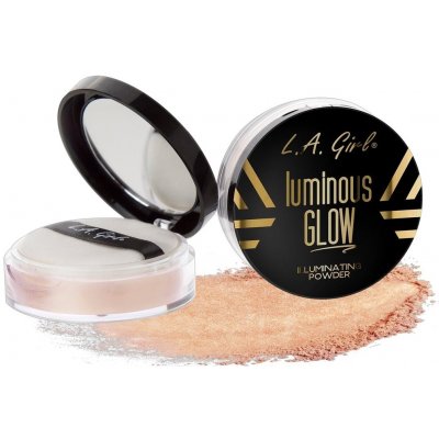 L.A. Girl Cosmetics L.A. Girl Pudrový Rozjasňovač Luminous Glow GLP694: GLP695 Sunkissed 5 g – Zboží Mobilmania