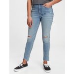 GAP Dětské džíny sky high rise skinny ankle Modrá – Zboží Dáma