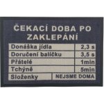 GDmats Čekací doba Šedá 40x60 cm – Zboží Dáma