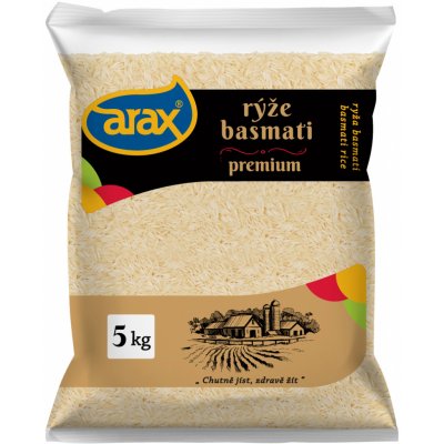 Arax Rýže Basmati bílá 5 kg – Sleviste.cz